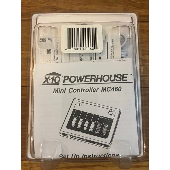 X-10 Powerhouse Mini Remote Controller MC460 Home Lights Lamp Module Automation - Picture 3 of 3